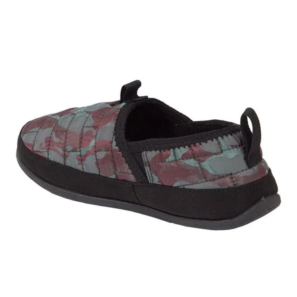 Deer Stags Lil Yuma Slippers Kids 12 Red Camo Quilted Round Toe Slip On JOBB1698